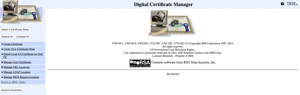 Mule IBM i SSL2 DCM