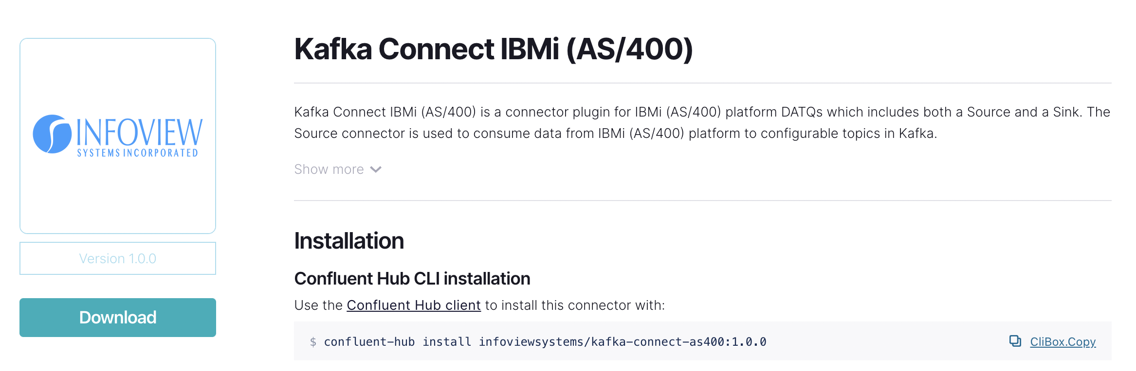 Kafka Connect Page Run with the speed of business