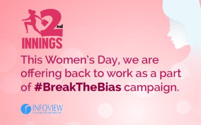 This Women’s Day, we are offering back to work as a part of #BreakTheBias campaign.