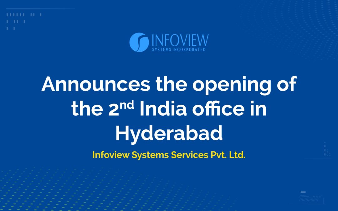 Announces the opening of the 2nd India office in Hyderabad