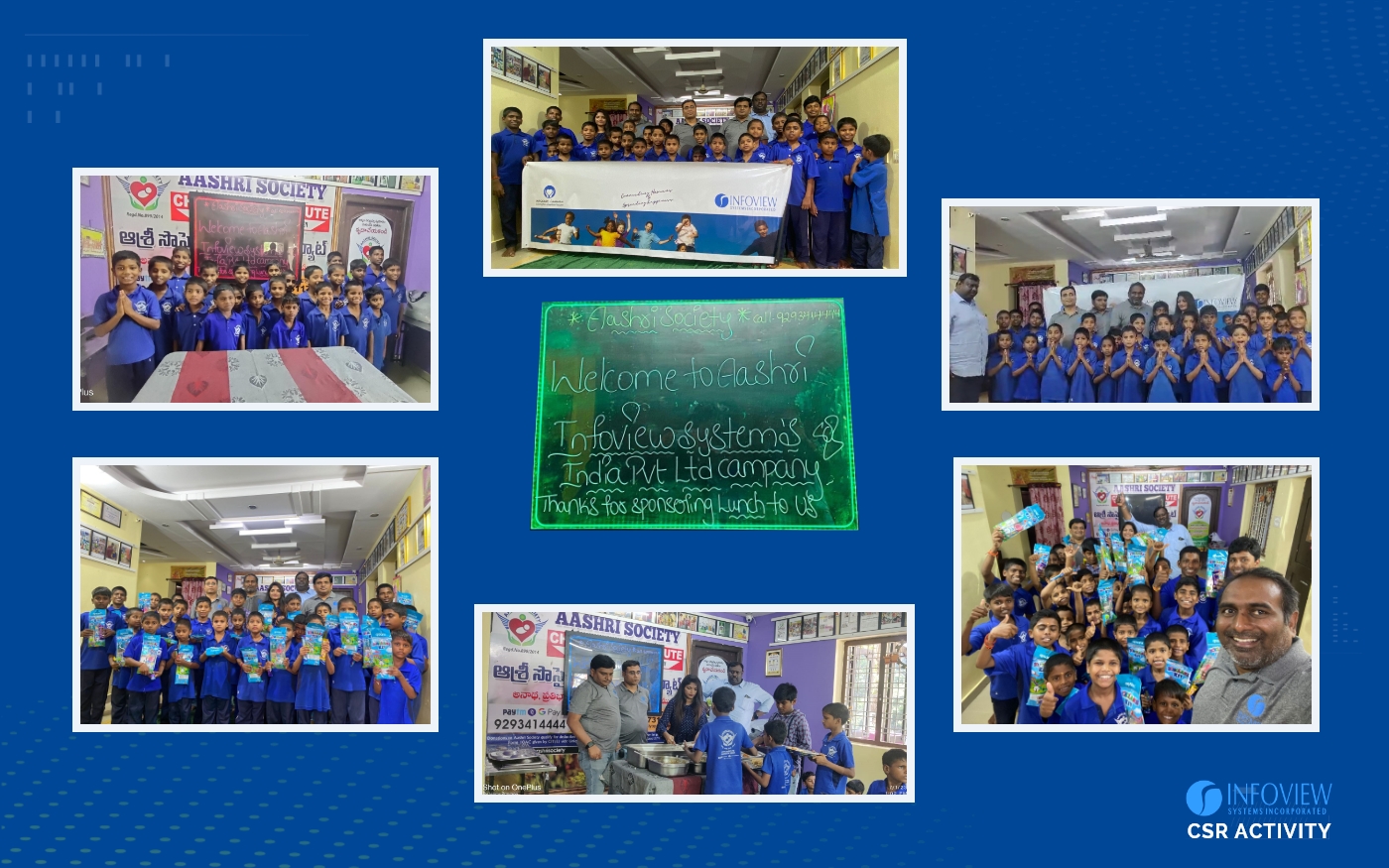 Infoview family spent a day with Aashri Society Trust 1 InfoCare Foundation CSR Event