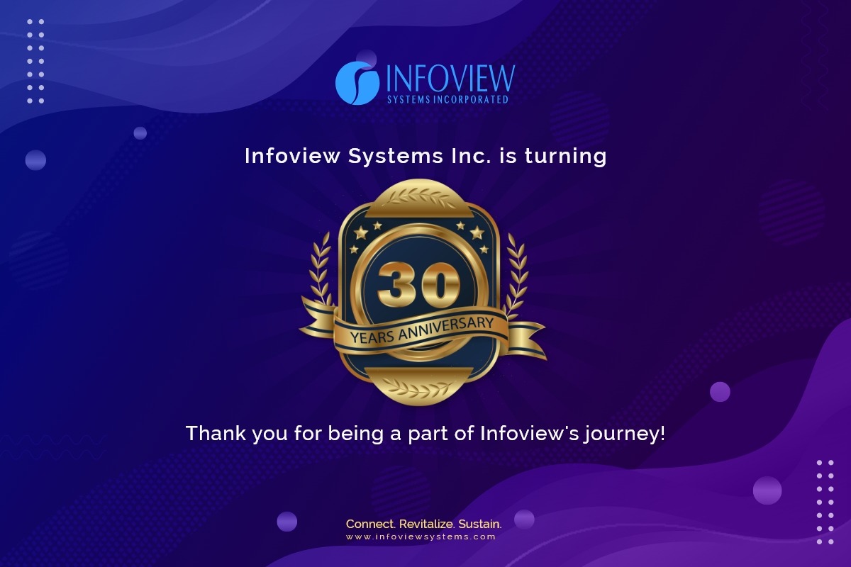 Infoview 30 Years Anniversary